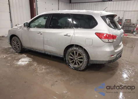 2014 Nissan Pathfinder S z USA, uszkodzony, nr VIN 5N1AR2MM8EC635441